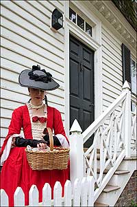 William
Lightfoot House, interpreter Karen Schlicht