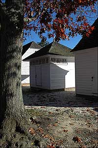 Wetherburn's dairy, with S-curved slats.