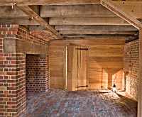 Reconstruction progress, the cellar kitchen.