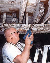 Dendrochronologist Herman J. Heikkenen