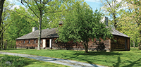 The reconstructed Temple of Virtue—now part of a New York historic site—where Washington unwound an officers’ rebellion.